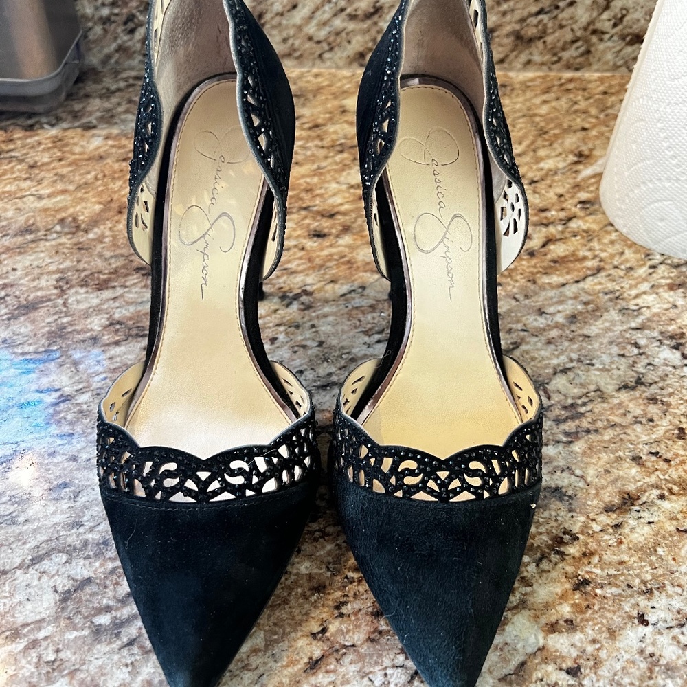 Black Jessica Simpson heels